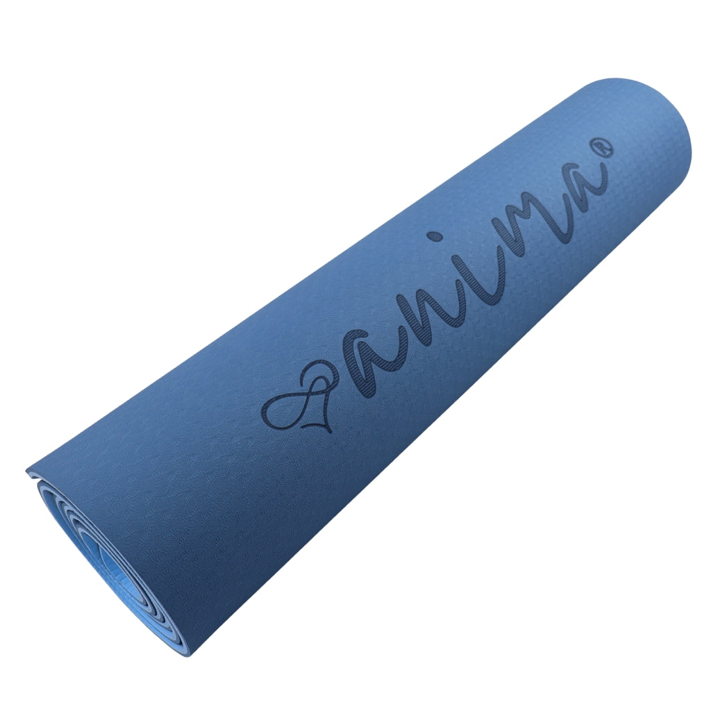 Yogamatta Grå 6 mm. NORDIC POWER