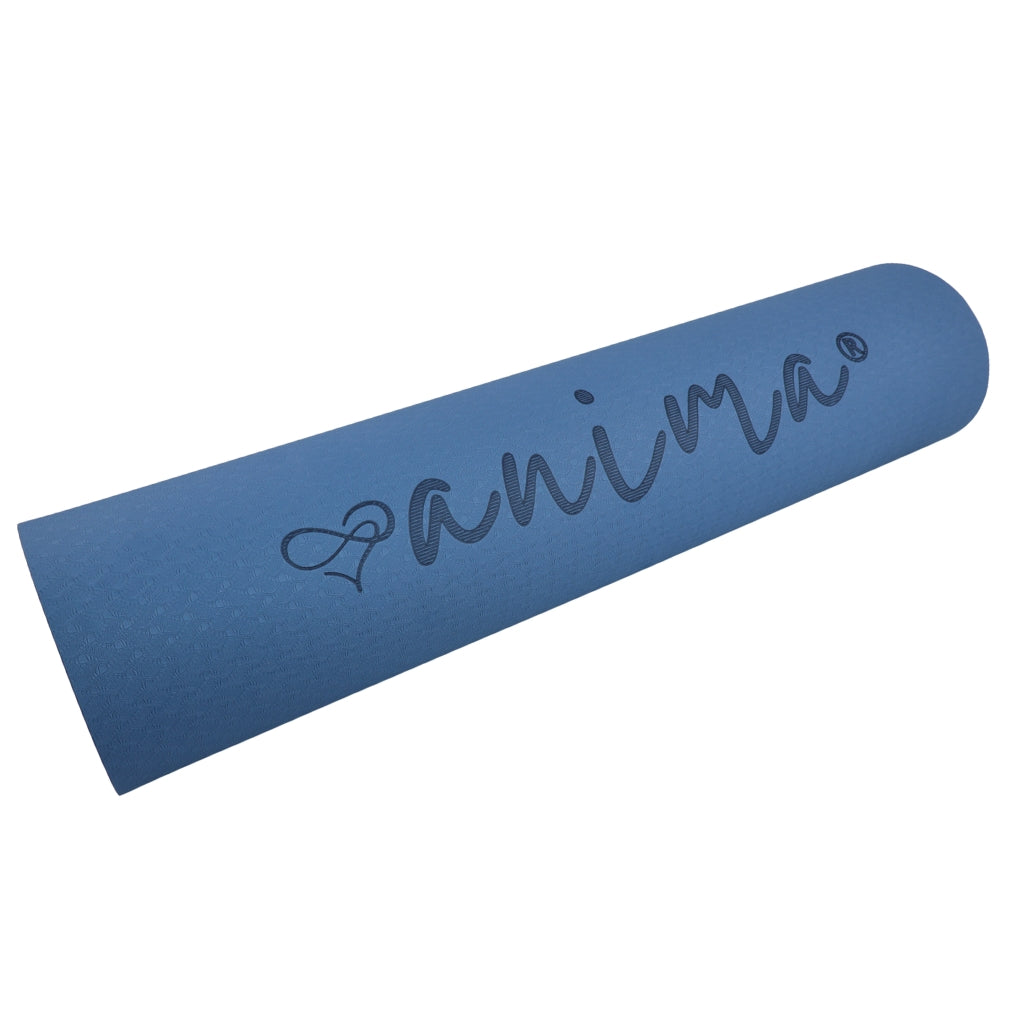Yogamatta Grå 6 mm. NORDIC POWER