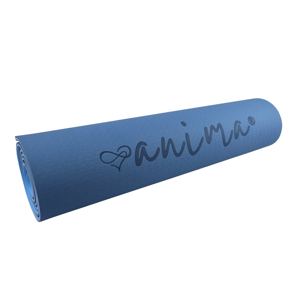 Yogamatta Grå 6 mm. NORDIC POWER
