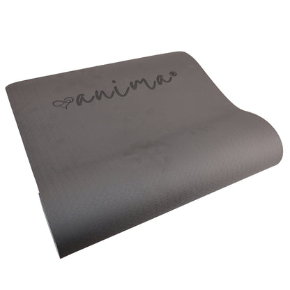 Yogamatta Grå 6 mm. NORDIC POWER