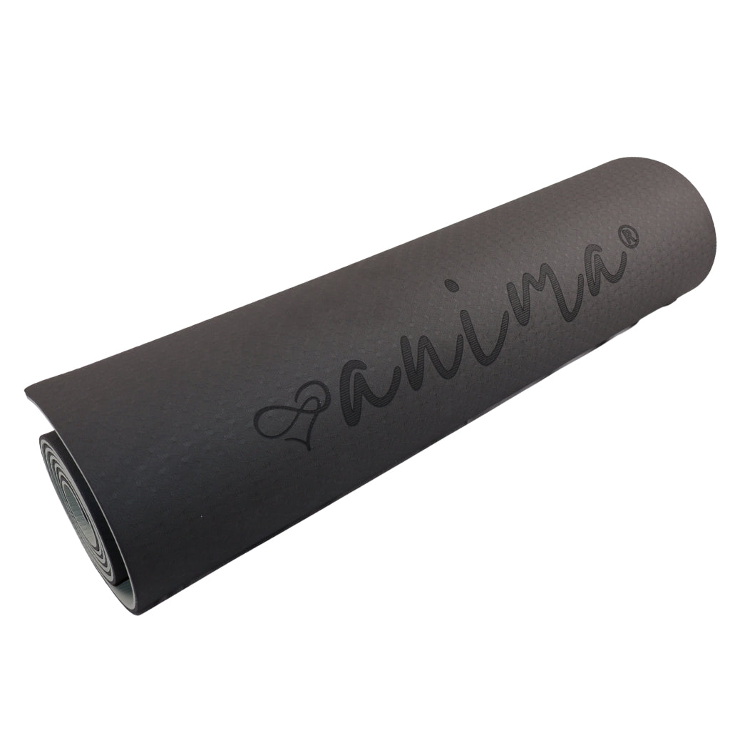 Yogamatta Grå 6 mm. NORDIC POWER