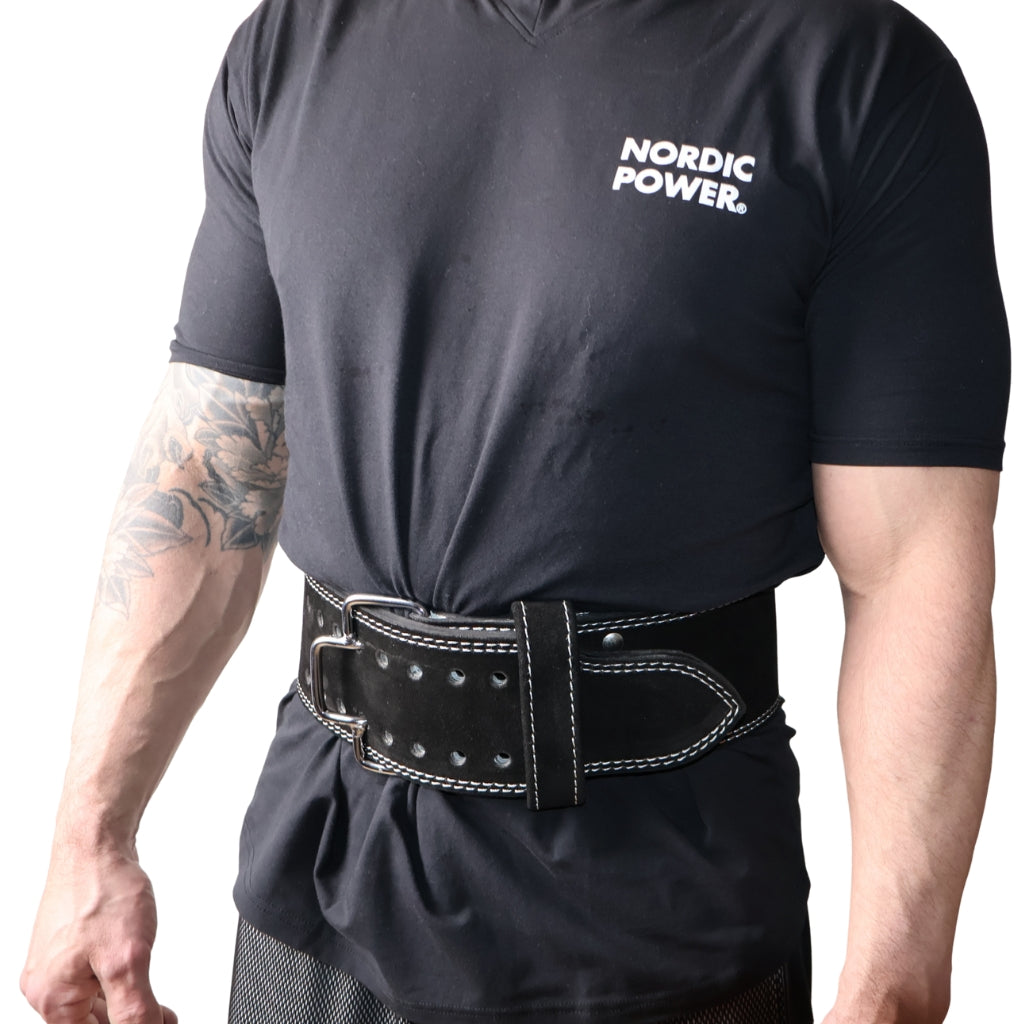 Professionellt träningsbälte, snabbkoppling, medium - NORDIC POWER