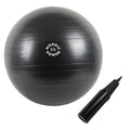 Träningsboll 55 cm svart, inkl. pump - NORDIC POWER