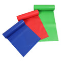 Träningsresår 3-pack, Blå, Röd, Grön i Latex, 3 styrkor - NORDIC POWER