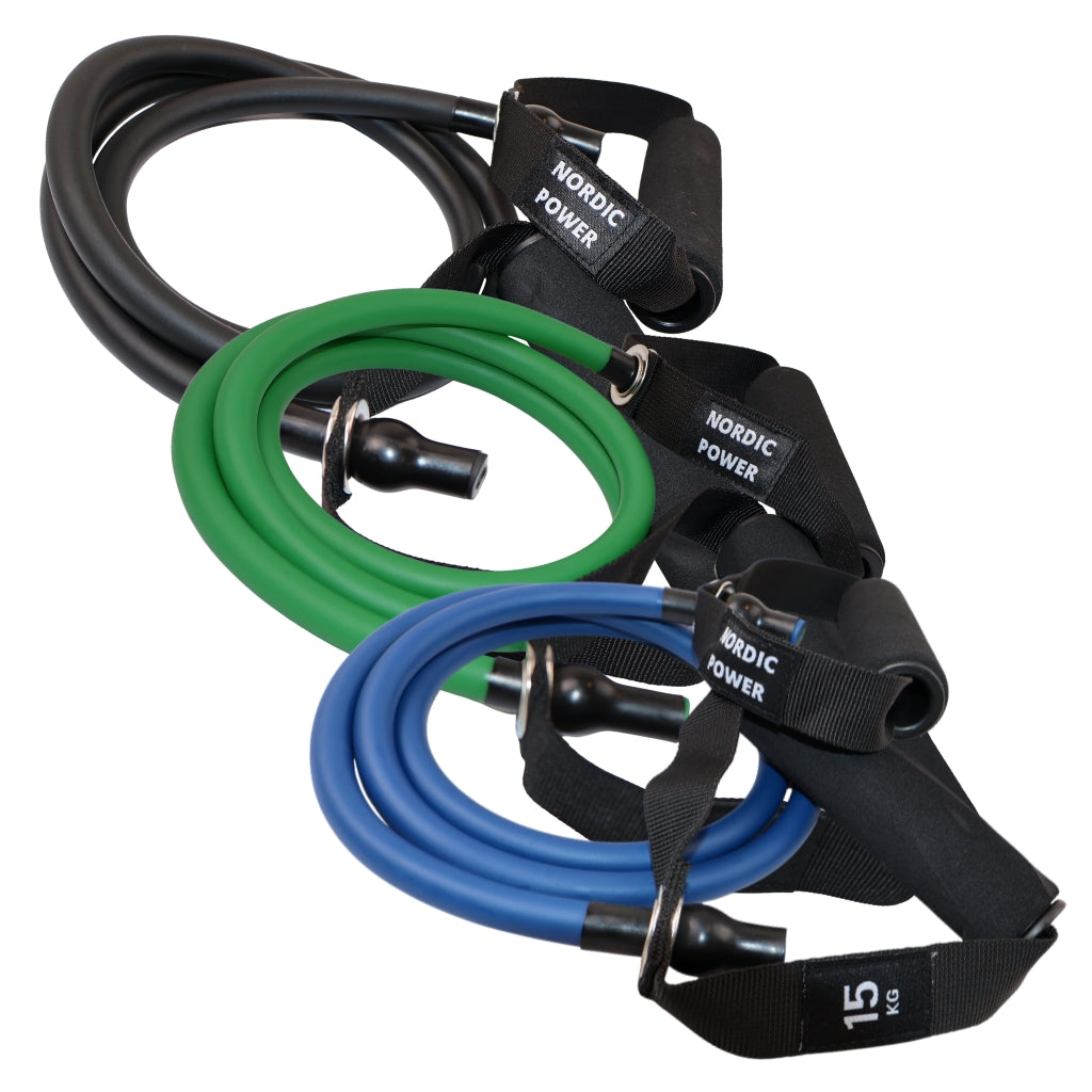 Træningselstik - Exertube 3 Pk Fra NORDIC POWER - Køb På Tilbud Her - Maxis.dk