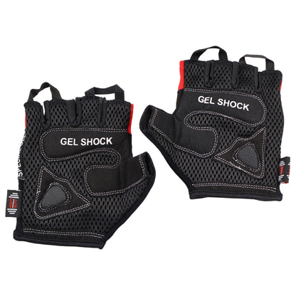 Träningshandskar Svarta / Röda Liten - NORDIC POWER