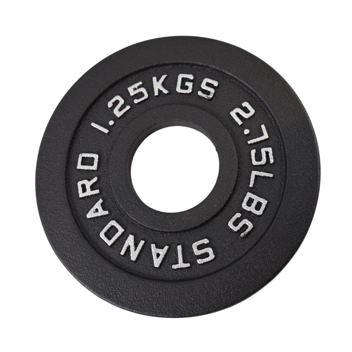 2 x Vægtskive 1,25 kg sort støbejern Ø50 - NORDIC POWER