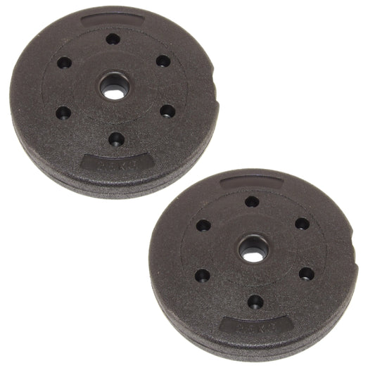 Viktskivor 2,5 kg. I set, Ø25 mm. (2 st.) - Uttag
