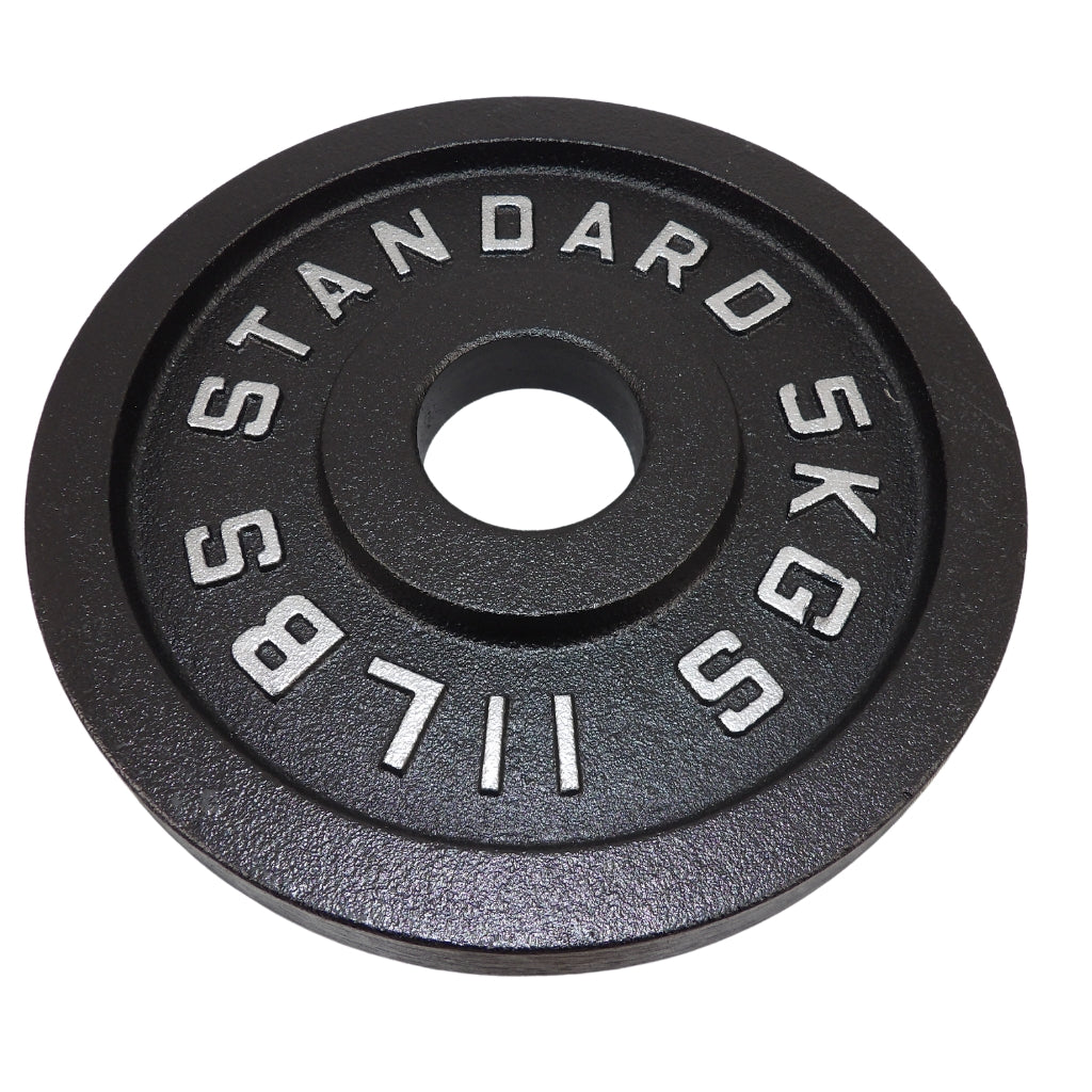 Viktskiva 5 kg. Svart metall 1 st. Ø50 mm - NORDIC POWER
