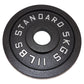 Viktskiva 5 kg. Svart metall 1 st. Ø50 mm - NORDIC POWER