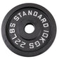 Viktskiva 10 kg. Svart metall 1 st. Ø50 mm - NORDIC POWER