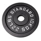 Viktskiva 10 kg. Svart metall 1 st. Ø50 mm - NORDIC POWER