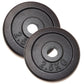 Viktskivset 2 x 2,5 kg. Svart metall, Ø30 mm - NORDIC POWER