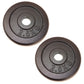Viktskivset 2 x 2,5 kg. Svart metall, Ø30 mm - NORDIC POWER