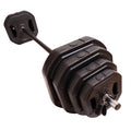 Bodypumpset 35 kg. Svart - NORDIC POWER - Ø25 mm