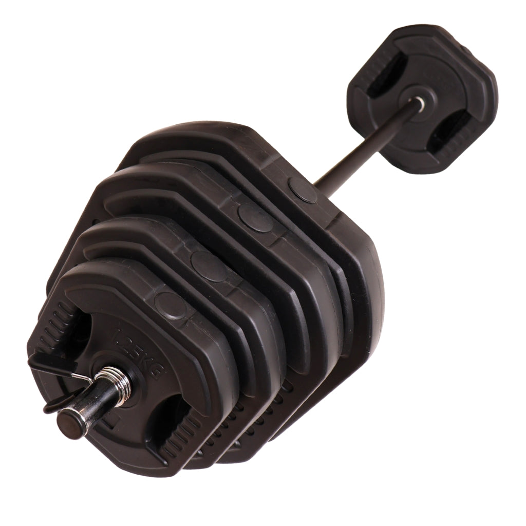 Bodypumpset 35 kg. Svart - NORDIC POWER - Ø25 mm