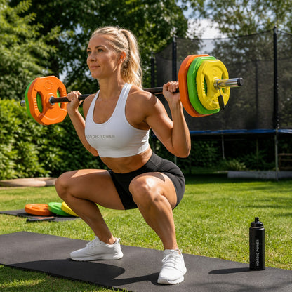 Bodypumpset 20 KG PRO - NORDIC POWER - Ø30 mm.
