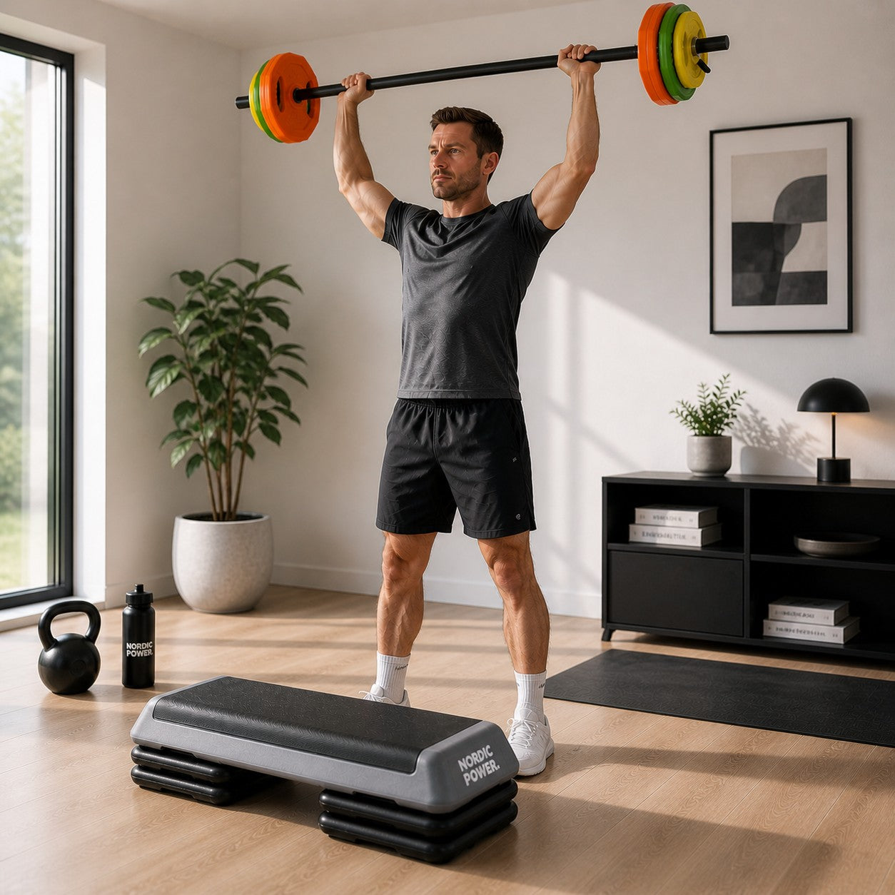 Bodypumpset 20 KG PRO - NORDIC POWER - Ø30 mm.