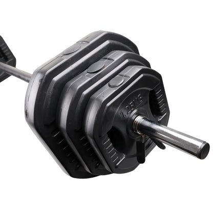 2 Stk. Bodypump Vægtskive 5 Kg. SORT - NORDIC POWER - Ø25 mm