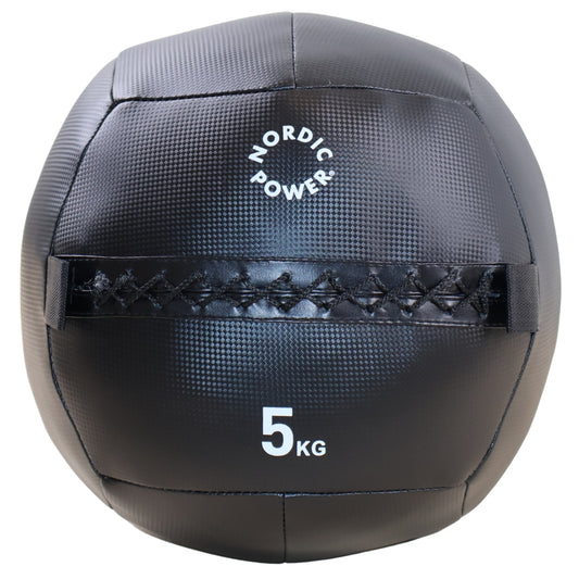 Väggboll 6 kg, Svart - NORDIC POWER
