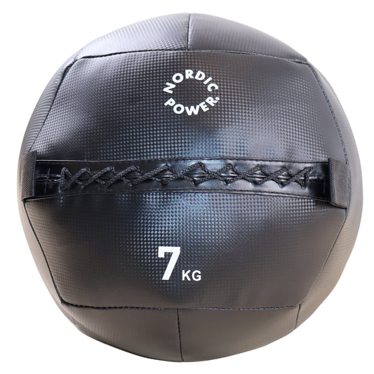 Väggboll 6 kg, Svart - NORDIC POWER
