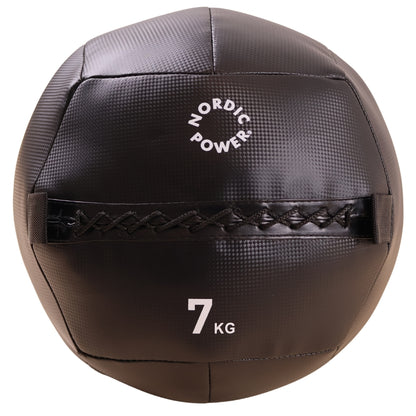 Väggboll 6 kg, Svart - NORDIC POWER