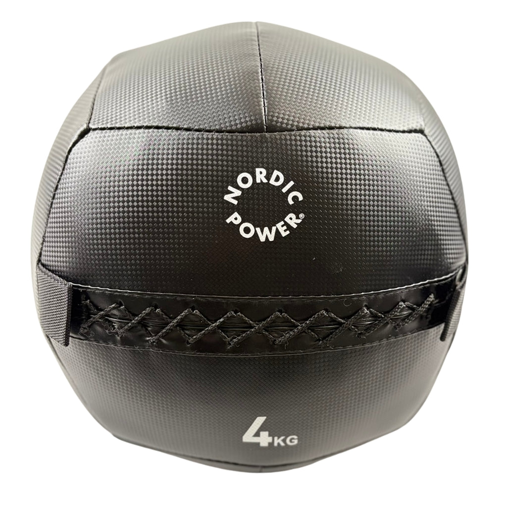 Väggboll 6 kg, Svart - NORDIC POWER