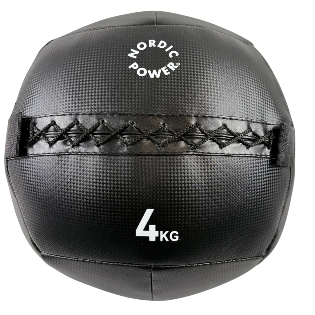 Väggboll 6 kg, Svart - NORDIC POWER