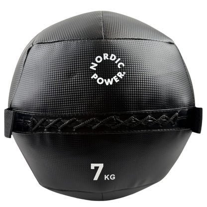 Väggboll 6 kg, Svart - NORDIC POWER