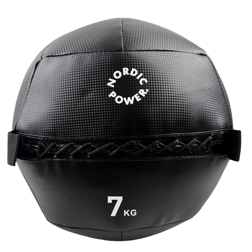 Väggboll 6 kg, Svart - NORDIC POWER