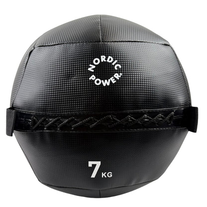 Väggboll 6 kg, Svart - NORDIC POWER