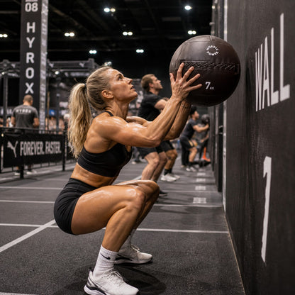 Väggboll 6 kg, Svart - NORDIC POWER