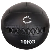 Wall ball 10 kg, Svart - NORDIC POWER