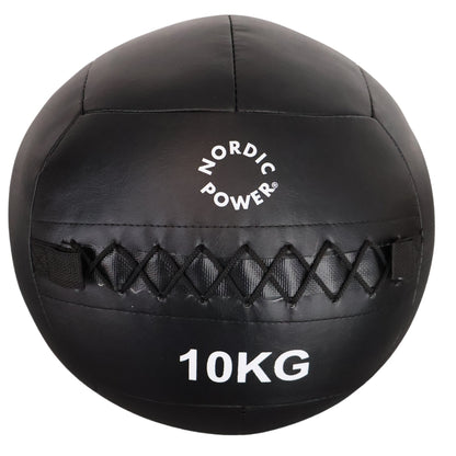 Väggboll 10 kg, Svart - NORDIC POWER