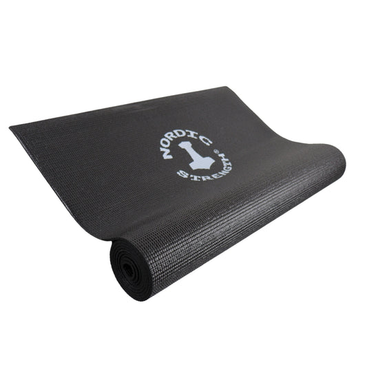 12 st. yogamatta svart 4 mm - Erbjudande 