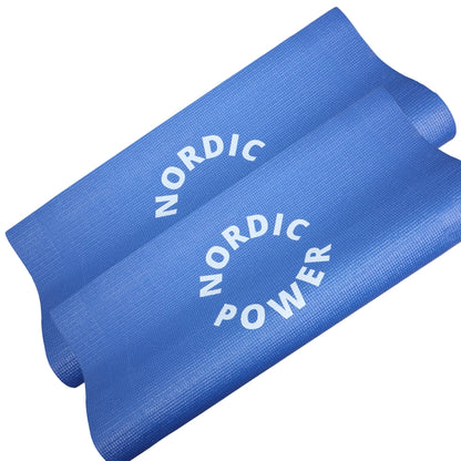 2 st. yogamatta blå 3 mm - NORDIC POWER