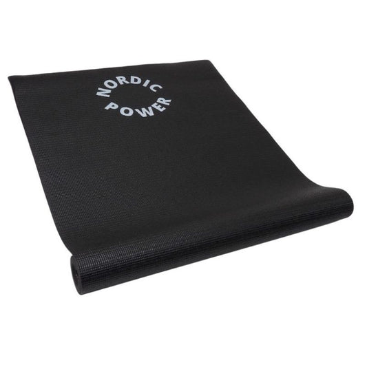 Yogamatta Svart 4 mm NORDIC POWER
