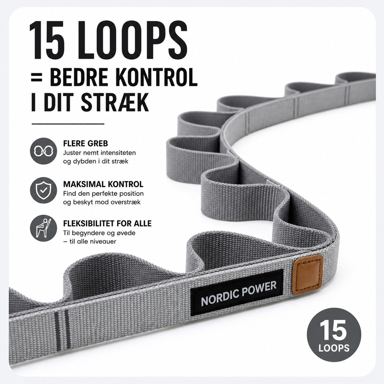 Träningsmatta Lila 1,5 cm Tjock - NORDIC POWER - ERBJUDANDE